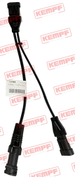 131965 Kempf Adapter,  7-pol/2x 4-pol, Y-Adapter